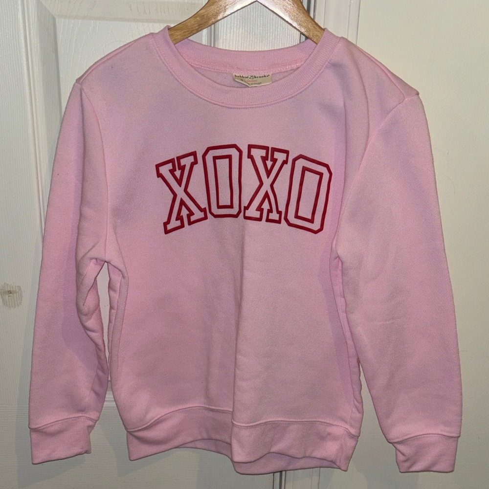 Bobbie Brooks Pink Ladies Sweatshirt